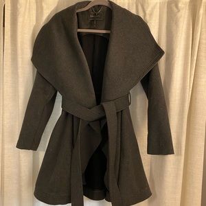 BCBG Maxazria wrap coat